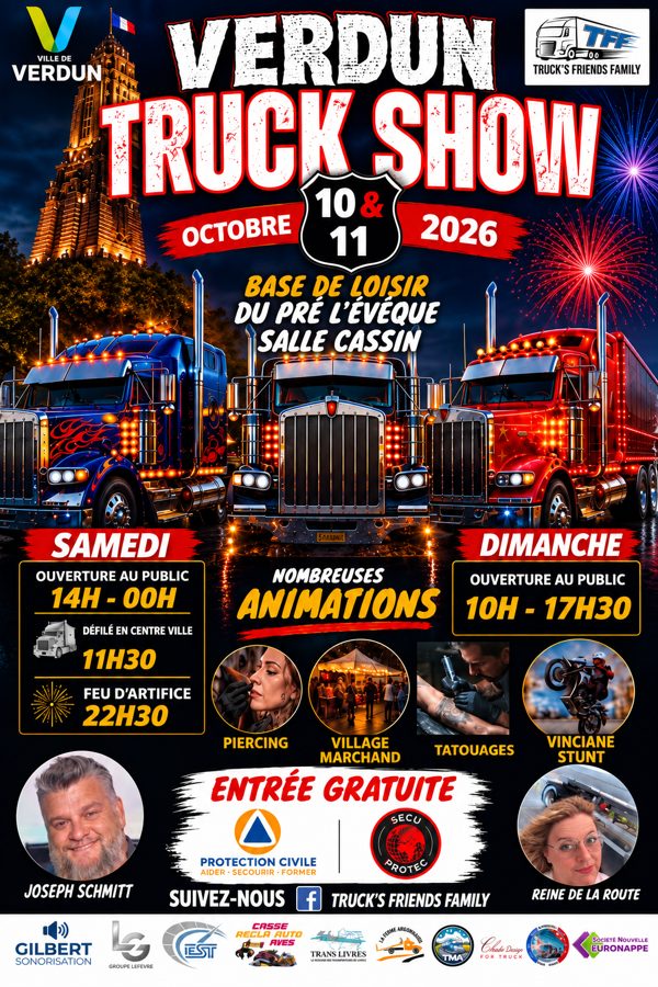Affiche : Verdun Truck Show